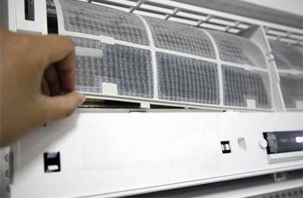 空調(diào)過(guò)濾網(wǎng)拆卸安裝